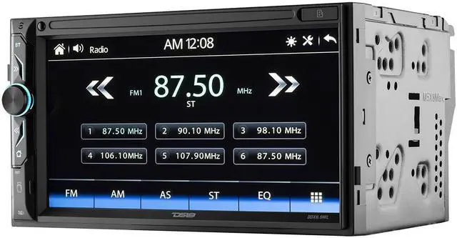 Alt view image 8 of 18 - Ds18 - Ddx6.9Ml - 6.9" Touchscreen Double-Din Headunit With Bluetooth And Usb