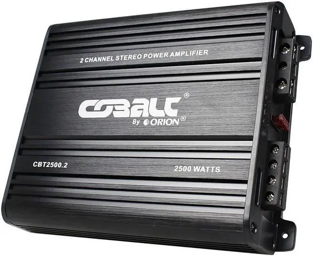 Alt view image 4 of 6 - ORION CBT2500.2 Orion Cobalt 2 Channel Amplifier 2500 Watts Max