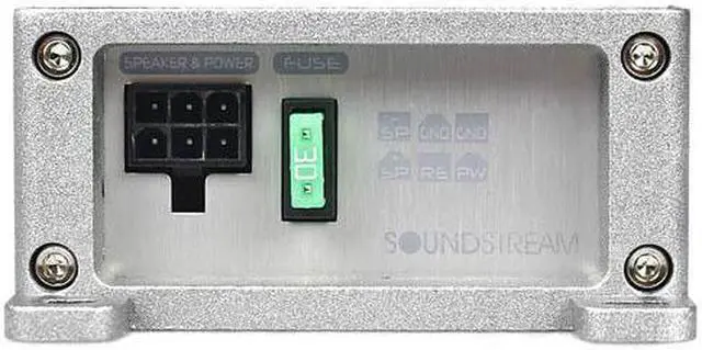 Alt view image 4 of 4 - Soundstream ST1.500D 500 W Max 2 Ohms MOSFET Full Range Mono Car Audio Amplifier