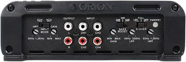 Alt view image 7 of 7 - ORION CBT3500.4 Orion Cobalt 4 Channel Amplifier 3500 Watts Max