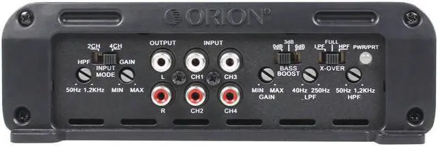 Alt view image 8 of 8 - ORION CBT2000.4 Orion Cobalt 4 Channel Amplifier 2000 Watts Max