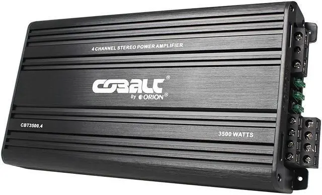 Alt view image 5 of 7 - ORION CBT3500.4 Orion Cobalt 4 Channel Amplifier 3500 Watts Max