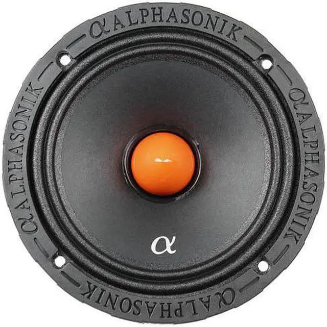 Alt view image 9 of 10 - Alphasonik MPRO658 Mayhem Series 6.5" Midrange Speakers 1400W 8 Ohm Neodymium Pair