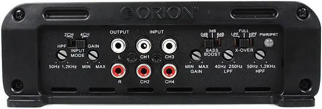 Alt view image 3 of 3 - Orion Cobalt 4 Channel Amplifier 4500 Watts Max Power Cobalt Series CBT-4500.4
