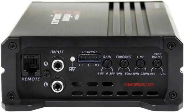 Alt view image 7 of 7 - 1 Channel XED Series Amplifier / 600W MAX – XED6001D