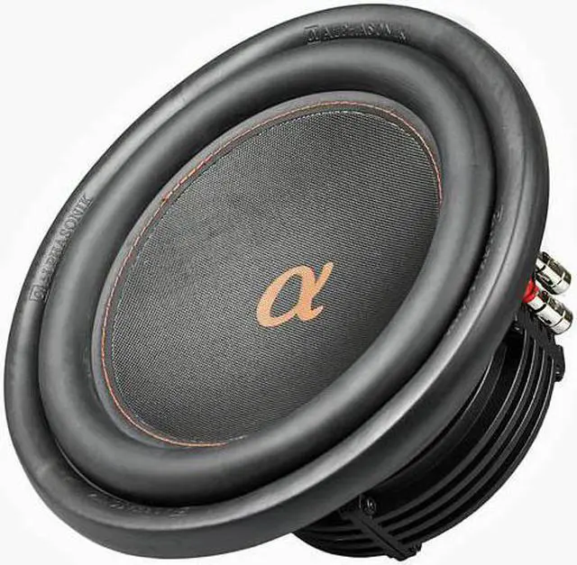 Main image of Alphasonik 10" Subwoofer 1200 Watts Max 4 Ohm Neuron 400 Series NSW410 Single