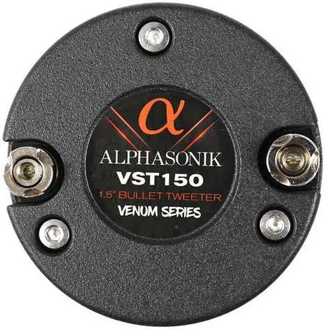 Alt view image 9 of 9 - Alphasonik VST150 Venum Series 1.5" Super Bullet Tweeters 300 Watts Max 4 Ohm (Pair)