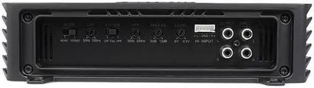 Alt view image 6 of 7 - Alphasonik NA6000D Neuron Series Class D Monoblock 6000 Watts 4 Ohms Car Amplifier