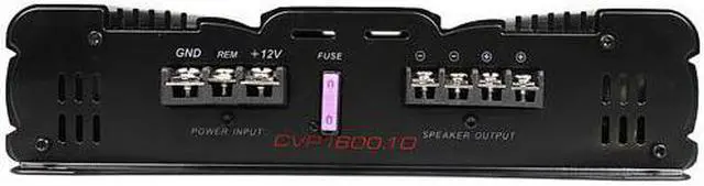 Alt view image 3 of 4 - Cerwin Vega Monoblock 1 Channel Amplifier 1600 Watts Max 2 Ohm Stable CVP1600.1D