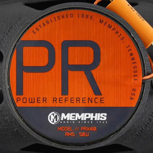 Alt view image 2 of 3 - Memphis Audio 4x10" 2 Way Coaxial Speakers 100 Watts Max Power Reference PRX410