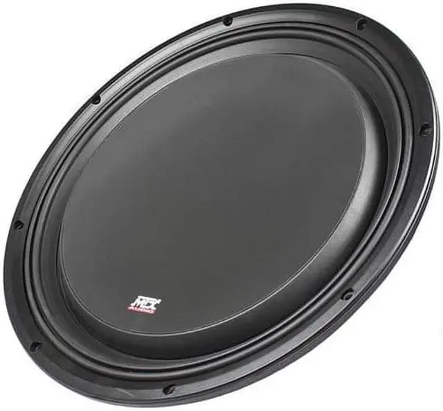 Alt view image 8 of 10 - MTX 3512-04S 12" 600 Watt Shallow Mount Car Audio Subwoofer Slim Sub SVC 4-ohm