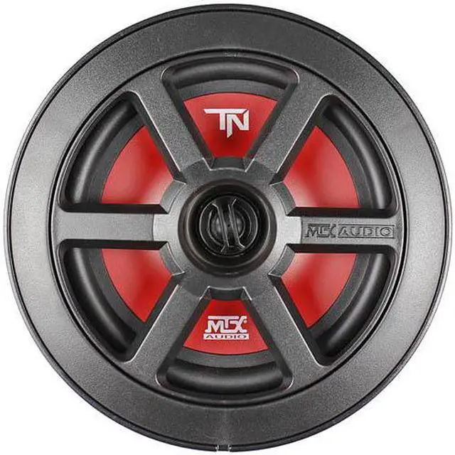 Alt view image 18 of 19 - mtx terminator6 45 watt rms 2 way polypropylene coaxial car speakers, pair