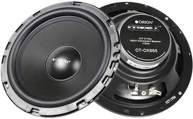 Main image of Orion 6.5" 2 Way Component Speaker System 450 Watts Max Cobalt Series CT-CK655