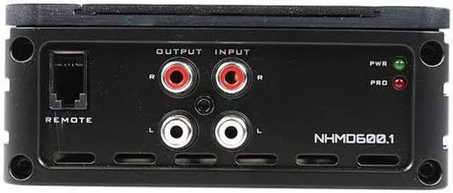 Alt view image 2 of 10 - 3600 Watts Max Monoblock Amp 1 Channel Class D Amplifier NHMD600.1 Nakamichi