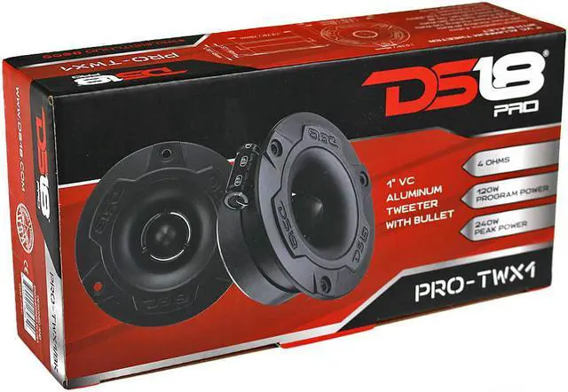 Alt view image 9 of 10 - DS18 PROTWX1BK PRO 1 inch Vc Aluminum Super Bullet Tweeter 240 Watts 4-Ohm
