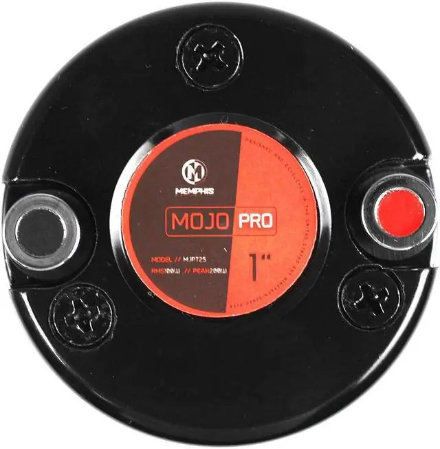 Alt view image 6 of 8 - Memphis Audio MJPT25 MOJO Pro 1 Tweeters
