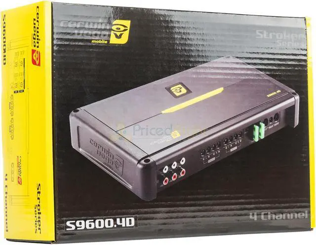 Alt view image 2 of 2 - 400 Watts RMS 4 Channel Amplifier Full Range Amp Car Audio Cerwin Vega S9600.4D