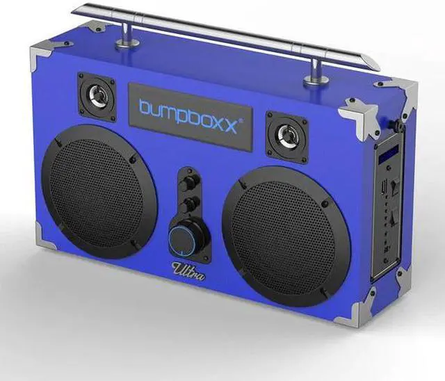Alt view image 3 of 5 - Bumpboxx Ultra Bluetooth Boombox in Blue