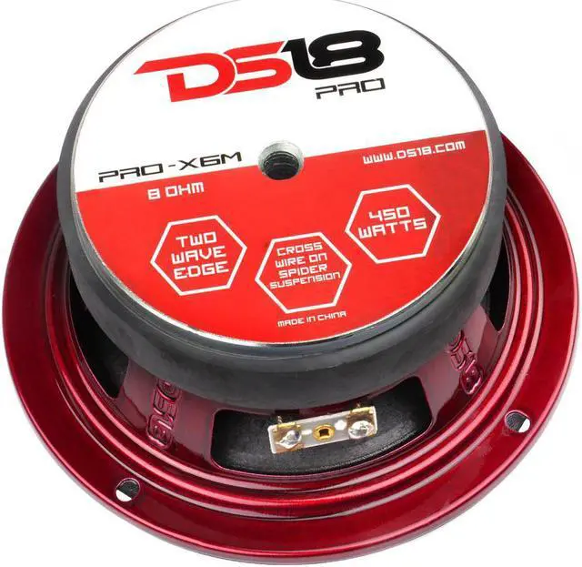 Alt view image 4 of 5 - DS18 PRO-X6M 450 Watts 6.5" Midrange Full Range Super Speaker Loudspeaker 8 Ohm