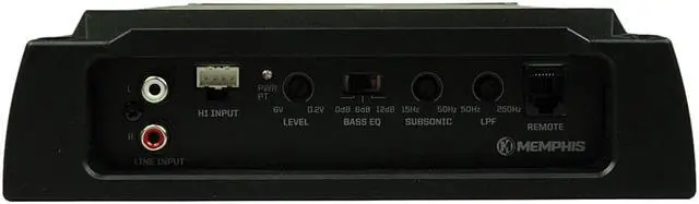 Alt view image 4 of 5 - Memphis Audio Monoblock Amplifier 1200W RMS Class AB Street Reference SRX1200.1V