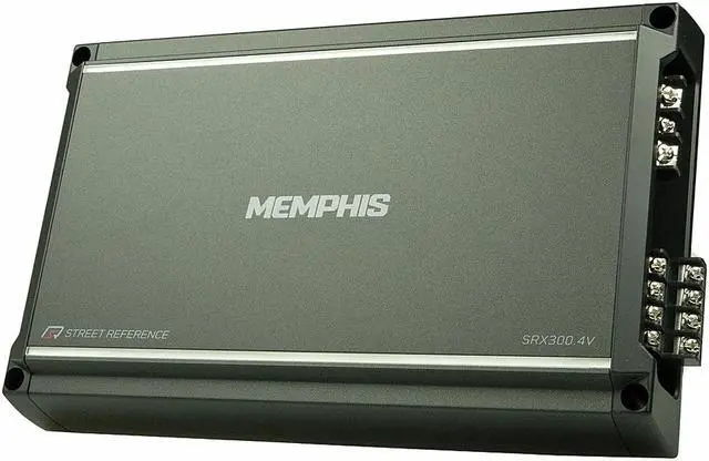Main image of Memphis Audio 300W RMS 4-Channel Street Amplifier Class AB With SRX300.4V