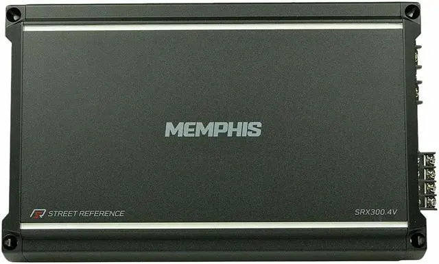 Alt view image 2 of 5 - Memphis Audio 300W RMS 4-Channel Street Amplifier Class AB With SRX300.4V