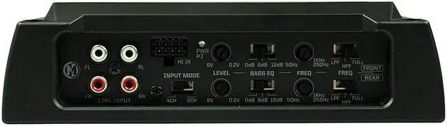 Alt view image 4 of 5 - Memphis Audio 300W RMS 4-Channel Street Amplifier Class AB With SRX300.4V