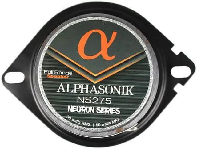 Alt view image 10 of 10 - Alphasonik NS275 Neuron Series 2.75" 90 Watts Full Range Car Audio Speaker (Pair)