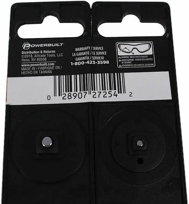 Alt view image 15 of 16 - Powerbuilt 2 Piece Stubby Ratchet Handle Set, 72 Tooth, 1/4-Inch, 3/8-Inch Drive