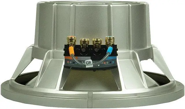 Alt view image 4 of 6 - Memphis Audio MM1024 10 Marine Subwoofer  Selectable 1 or 2-ohm
