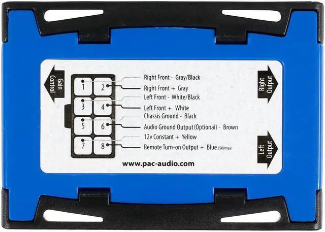 Alt view image 17 of 17 - PAC LP7-2 Universal 2-Channel Line Output Converter with Remote Turn-On Circuit