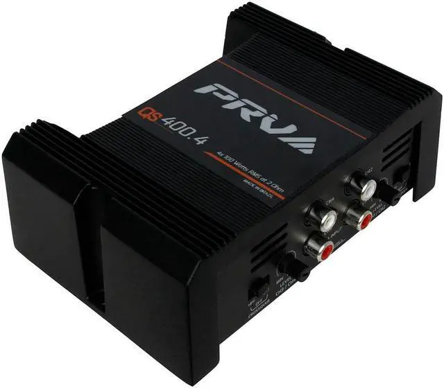 Alt view image 5 of 7 - PRV Audio QS400.4 2 Ohm Mini Compact 4 Channel Full Range Class D Amplifier