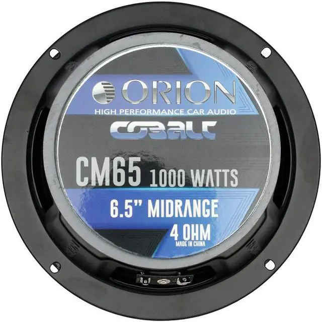 Alt view image 10 of 11 - Orion CM64 Cobalt 6.5" Midrange Speakers With Grills Sold Pairs 600W Max