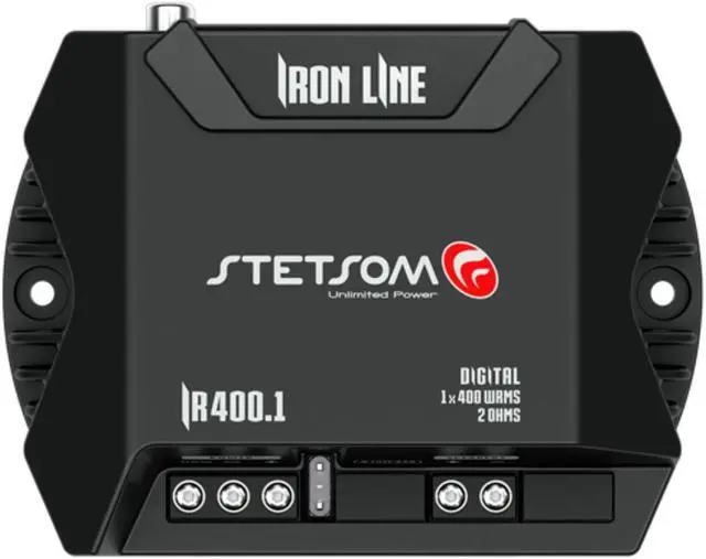 Main image of Stetsom IR 400.1 Monoblock 400 W Amplifier Full Range Compact Iron Line Series