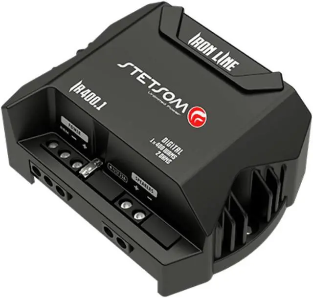 Alt view image 2 of 4 - Stetsom IR 400.1 Monoblock 400 W Amplifier Full Range Compact Iron Line Series