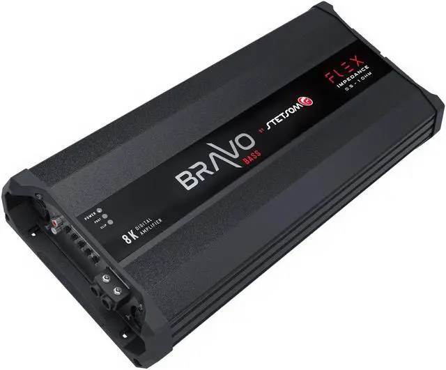 Alt view image 3 of 5 - Stetsom Bravo Bass Flex 8K Mono Class D Car Audio Amplifier Auto 0.5 to 1 Ohm
