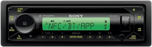 Alt view image 18 of 20 - Sony MEX-M72BT Marine CD Receiver with Bluetooth and SiriusXM Ready