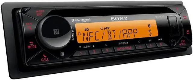 Alt view image 17 of 20 - Sony MEX-M72BT Marine CD Receiver with Bluetooth and SiriusXM Ready