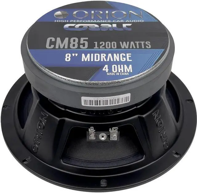 Alt view image 7 of 10 - Orion CM84 Cobalt 8" Midrange Speaker With Grills Sold Pairs 1000W Max