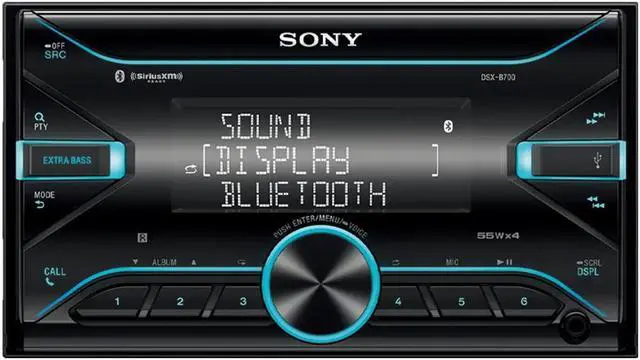 Alt view image 2 of 20 - Sony DSX-B700 Double-DIN Digital Media Receiver w/ Bluetooth