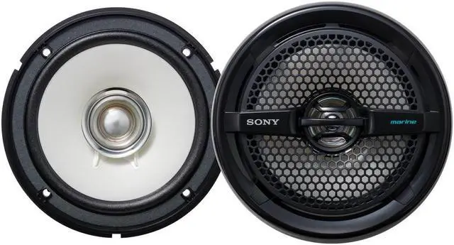 Alt view image 15 of 19 - Sony XS-MP1611B 6.5" 140W Dual Cone ATV/UTV Speakers Stereo Black, 2 Pack