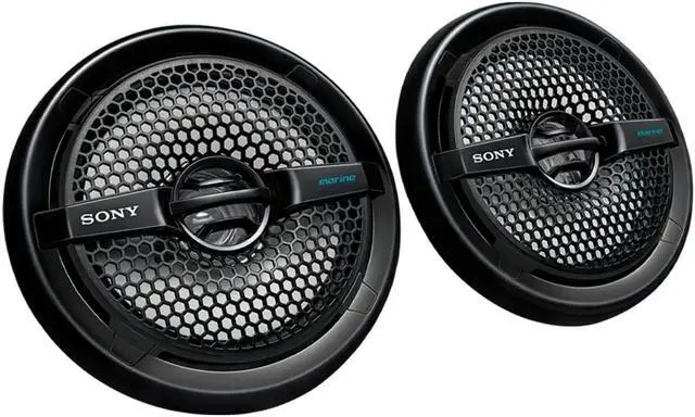 Alt view image 16 of 19 - Sony XS-MP1611B 6.5" 140W Dual Cone ATV/UTV Speakers Stereo Black, 2 Pack