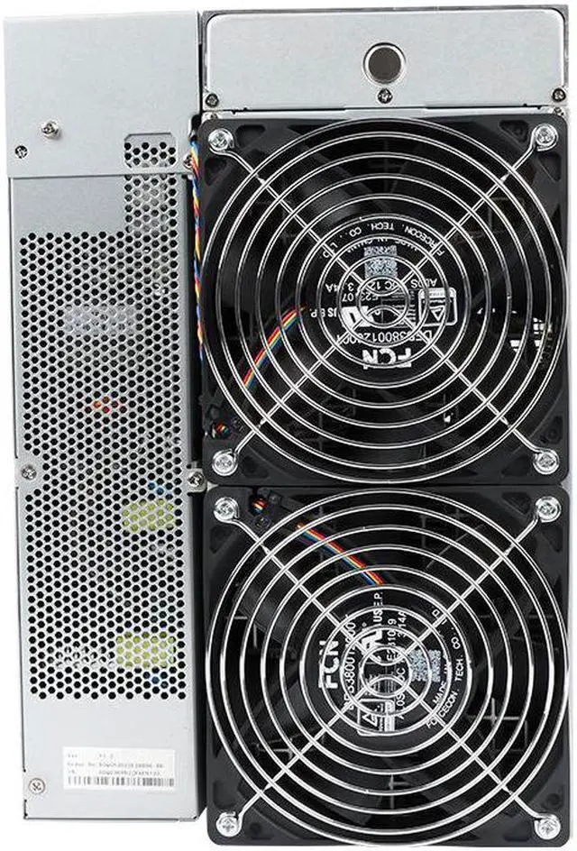 Alt view image 3 of 5 - Blockchain mining machine Asic Bitcoin miner 3215W 95th/s Bitmain antminer s19