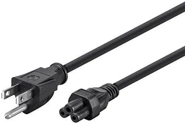 Alt view image 4 of 9 - Monoprice 15ft 18AWG Grounded AC Power Cord, 10A (NEMA 5-15P to IEC-320-C5)