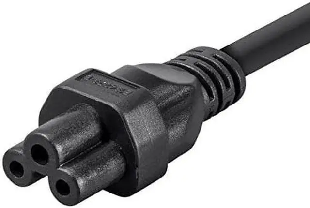 Alt view image 6 of 9 - Monoprice 15ft 18AWG Grounded AC Power Cord, 10A (NEMA 5-15P to IEC-320-C5)