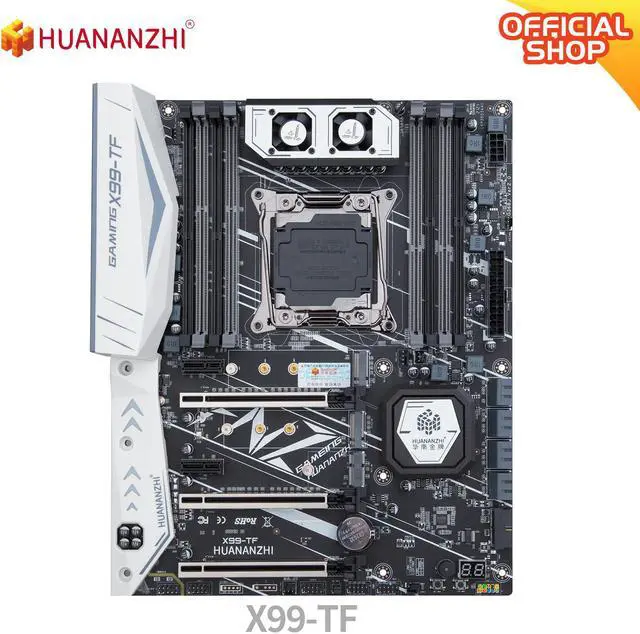 Alt view image 5 of 8 - HUANANZHI X99-TF ATX Standard Desktop Motherboard LGA 2011-v3 E5 v3 v4 I7 CPU DDR4 DDR 3 RAM Supports E5 2680V3 2506V3 2678 V3 E5 V3 V4 Xeon CPU Dual M.2 PICE NVMe Socket Support DDR3 or DDR4 USB 3.0