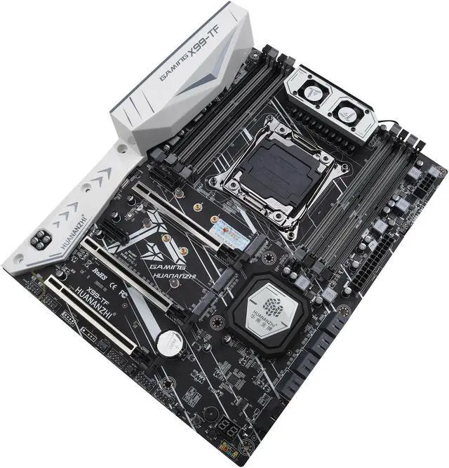 Alt view image 6 of 8 - HUANANZHI X99-TF ATX Standard Desktop Motherboard LGA 2011-v3 E5 v3 v4 I7 CPU DDR4 DDR 3 RAM Supports E5 2680V3 2506V3 2678 V3 E5 V3 V4 Xeon CPU Dual M.2 PICE NVMe Socket Support DDR3 or DDR4 USB 3.0