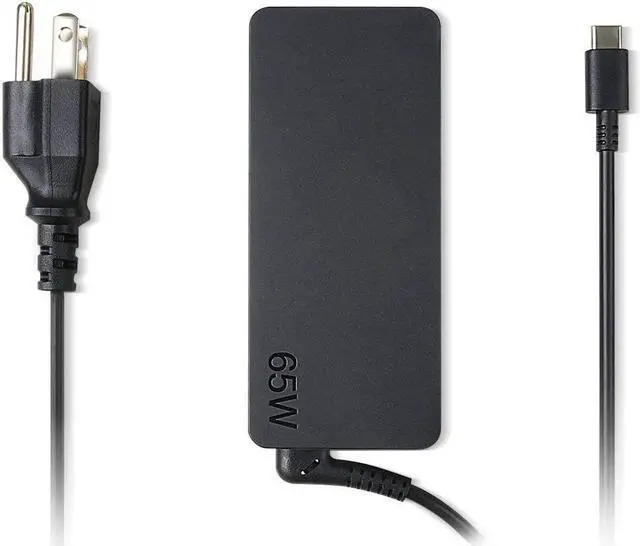 Alt view image 4 of 7 - Lenovo 20V 3.25A 65W USB-C AC Adapter for Lenovo Yoga C930-13, Yoga S730-13, Yoga 920-13, Yoga 730-13, IdeaPad 730s-13, 4X20M26281