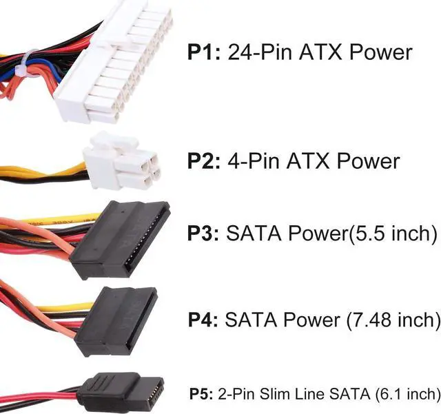 Alt view image 3 of 5 - S-Union Upgraded New 240W Power Supply Unit Compatible with Dell OptiPlex 790 7010 390 960 990 3010 9010 SFF H240AS-00 H240AS-01 H240ES-00 D240ES-00 AC240ES-00 L240AS-00 PH3C2