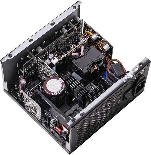 Alt view image 2 of 7 - XPG CORE Reactor 650Watt 80 Plus Gold Certified Fully Modular Power Supply (COREREACTOR650G-BKCUS)
